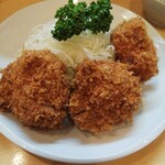 とんかつ燕楽 - ヒレカツ定食