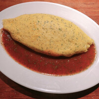 ヌガ - 奥久慈卵のハーブオムライス 1980円