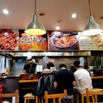 蘭州拉麺店 火焔山 - 店内光景。