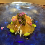 鈴田式 - 毛蟹とキャビア ジュレ