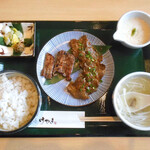 仙台牛たん けやき - 牛たん２種盛り定食