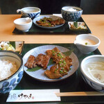 仙台牛たん けやき - 牛たん２種盛り定食