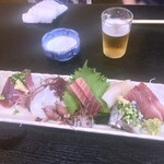 十八番 - ちょい刺し盛り。