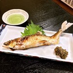 十八番 - 鮎の塩焼き。