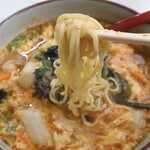 Gokuu Ramen - 三郷ラーメン（大辛）※浅草開化楼の麺を使用