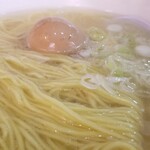 塩そば専門店 桑ばら - ニンニク大王