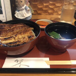 うなぎの美鶴 - 鰻丼（肝吸い付）¥3,000