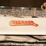 天麩羅 巽 - 車海老（ちょっとレアで）