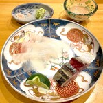 小判寿司 - マコガレイ・鯖の炙り