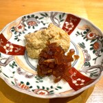 小判寿司 - 鮟肝・奈良漬け