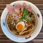 麺とカフェ処 悠然かしや - 加賀の黒中華　800円