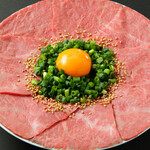 しゃぶしゃぶ 将泰庵 - 低温調理の将泰庵ユッケ