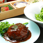 しゃぶしゃぶ 将泰庵 - 飲めるハンバーグ御膳　デミグラス（ランチメニュー）