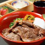 しゃぶしゃぶ 将泰庵 - 焼肉重の御膳（特選黒毛和牛）