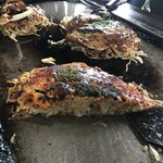 Ichikawa Okonomiyaki - 断面