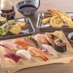 四十八漁場 - 料理写真:寿司大好き五種