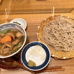 Te Uchi Soba Ishizuki - 鶏すき丼とそばのセット