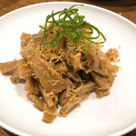 創作麺工房 鳴龍 - メンマ揚げジャコ和え　300円