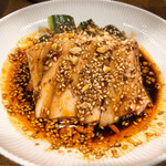 創作麺工房 鳴龍 - よだれ鶏　500円