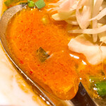 旨辛麺 かつくに - すっぱからあまスープ