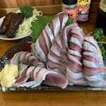 浜めし - 入梅イワシ刺身　単品　ニンニクバージョン