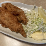 焼鶏館 - アジフライ