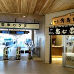 修善寺駅弁 舞寿し - 修善寺駅の改札脇