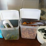 ふくちゃんラーメン - 大好物のフライドガーリック(´ρ`)