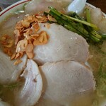 ふくちゃんラーメン - トッピング投入！