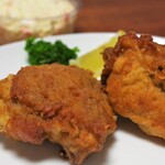 ケンタッキー フライドチキン - 料理写真:オリジナルチキンとコールスロー