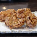 つかふき屋 - 定食の丹波地鶏のからあげ