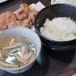 つかふき屋 - 味噌汁とご飯