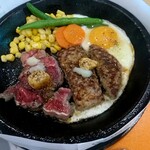 ペッパーランチ - わくわくコンボ ライス大盛無料