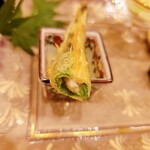 馬車道 大かわ - 真丈射込みの天婦羅