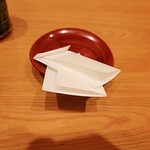 馬車道 大かわ - 懐紙