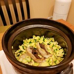 馬車道 大かわ - カマスとズッキーニ