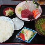 桂 - 刺身定食 900円