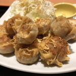 魚民 - 小さめの揚げ焼売がいっぱい