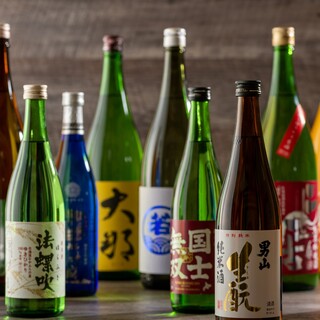 厳選地酒とノンアルコール