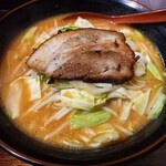 Sapporo Jukusei Miso Ramen Shoujin - 札幌味噌らーめん（大盛り）