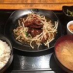 Shokudou Sakabaru - レバニラ定食