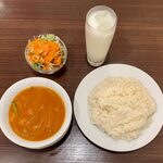 インド料理 カリカ インディアン レストラン&バー - Aセット（野菜カレー） ¥850