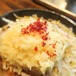 四条にぼ次朗 - ニンニク増し