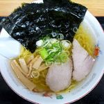 oshokujinomiseajitora - 塩ラーメンのアップ