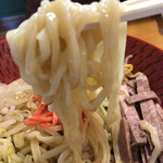 青竹手打ちらーめん 夢現 - この麺のチュルン感が好きです(*≧∀≦*)