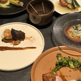 ディナー Signature Course Seasons 全7品 Gentle Dining ジェントル ダイニング 表参道 イタリアン 食べログ