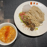 Japanese Soba Noodles 蔦 - 裏メニュー「フォン・ド・和牛つけ麺（塩）」1800円