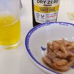 天麩羅処ひらお - ようやく着席でのひととき