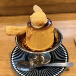 水曜のカフェ - 燻製たまごプリン