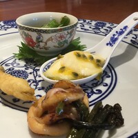 中国料理 代沢 金威 - 前菜１　盛り合わせ